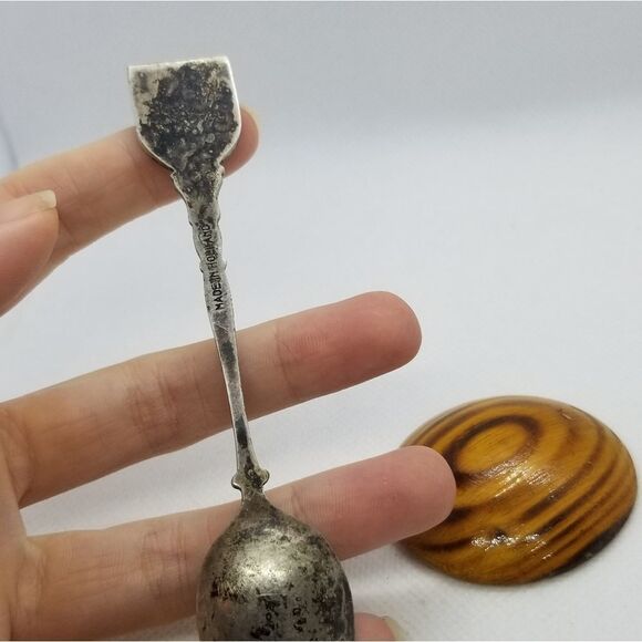 Patina Antique silver spoon ohio‎ collectible